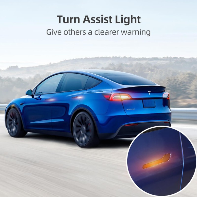 Smart Electric Door Handle for Tesla Model 3 Model Y Outside Exterior Automatically Door knobs Accessories Open Welcome Light