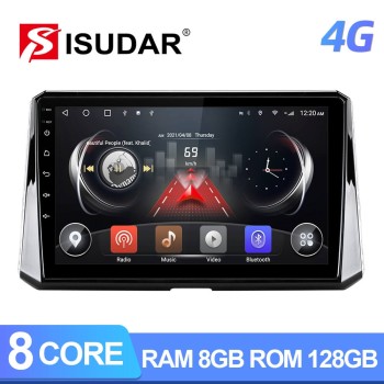 ISUDAR T72 Android10 Auto radio For Toyota Corolla 2018-2021