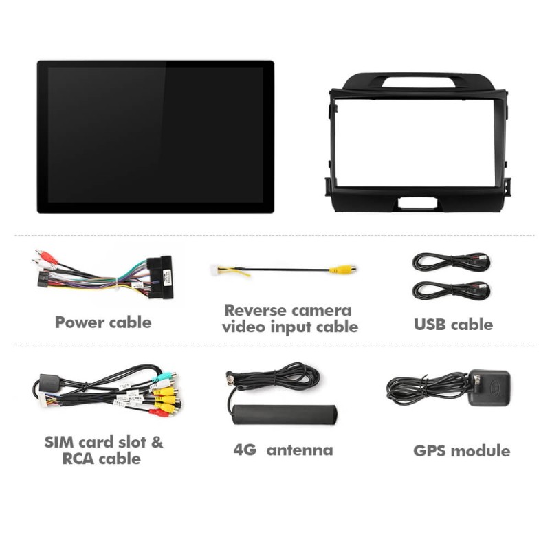 ISUDAR 2K 13.1 Inch Android 12 Car Radio For Kia/sportage 2010-2012 2016