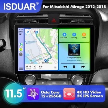 NEW! 11.5” Android 13 For MITSUBISHI MIRAGE 2012-2018 Car Radio HDMI Video Output