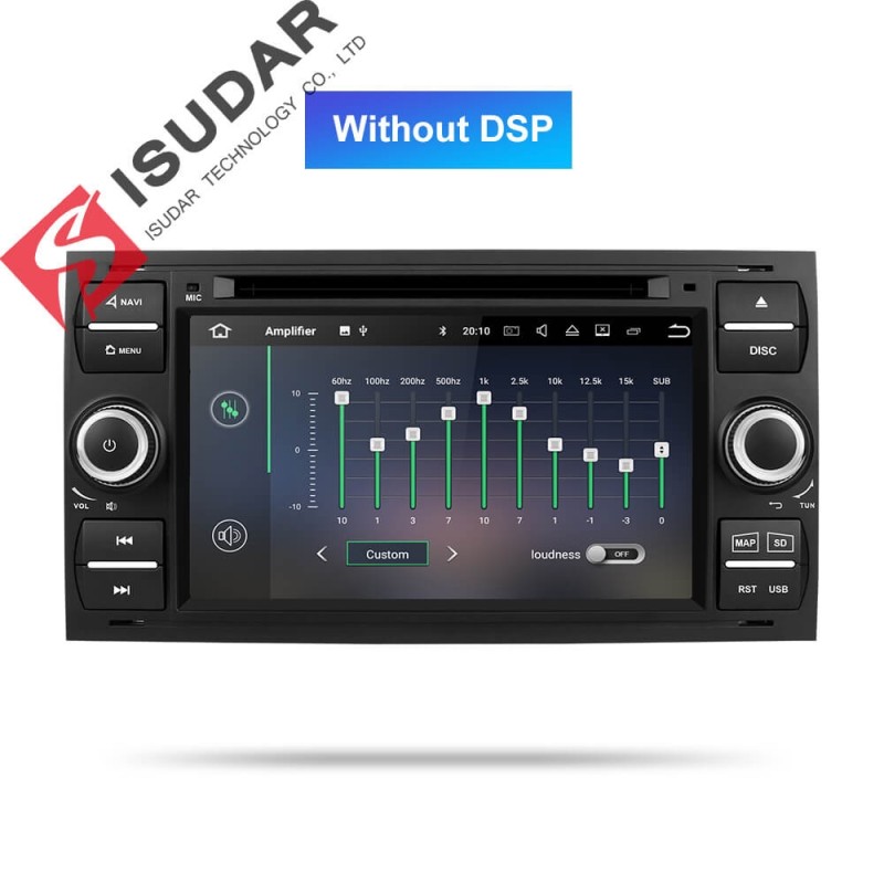 ISUDAR 2 Din Auto radio Android 9 Octa core For Ford/Mondeo/Focus/Transit/C-MAX