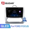 ISUDAR V72 QLED Android 10 Car Radio For Ford Focus 2 Mk 2 2004-2011 uno din