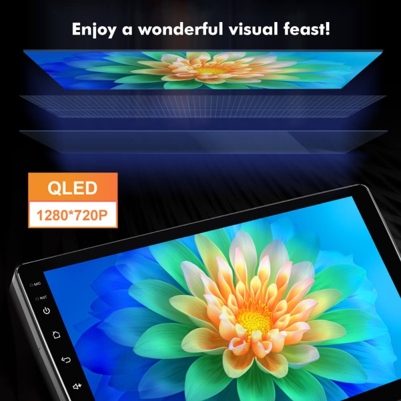 9 inch 10 inch T68B RDS Universal Car Multimedia Player Android Radio Stereo Navigation