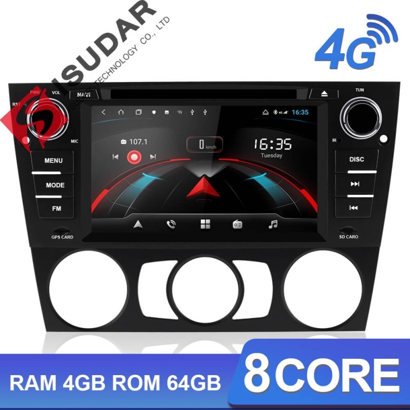ISUDAR H53 2 Din Android Car Radio For BMW/3 Series E90/E91/E92