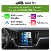 ISUDAR V2 Apple Carplay Kit Module for Sensus upgrade Volvo XC90/XC60/XC40/S90/S60/V60 Full Vertical Screen Seamless Connectivity
