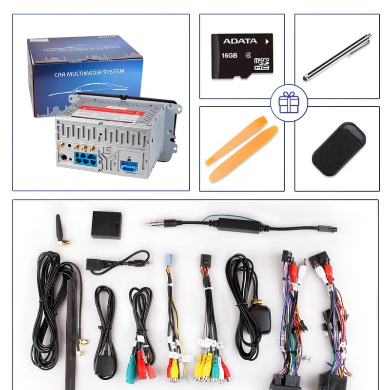 ISUDAR H53 2 Din Android Car Radio For Fiat/Bravo 2007-2012