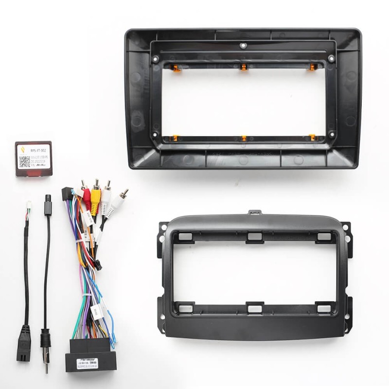 10.1 inch Car Radio Fascia Frame Facials Panel Dashboard For Fiat 500L