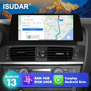 ISUDAR 10.33"Android 13 Car radio For BMW X3/F25 X4/F26 CIC NBT