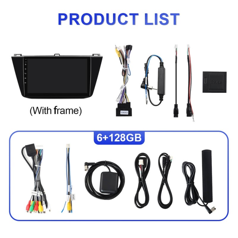 For VW/Volkswagen/Tiguan T75 Upgrade from T72 Android 14 UIS7865 Car Radio