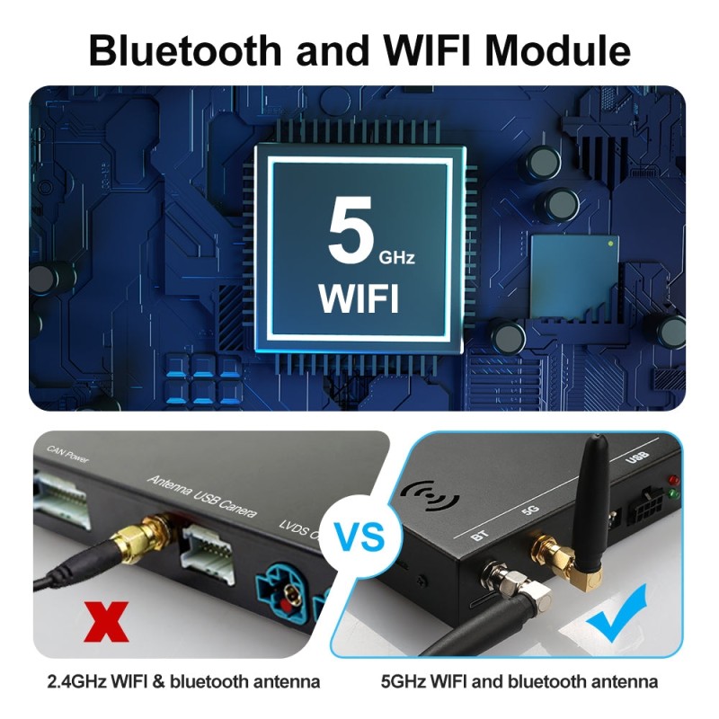 ISUDAR Upgrade original car to wireless Carplay via carplay box for BMW F30 F31 F20 F21 F10 F01 X5 E70 X3 F25