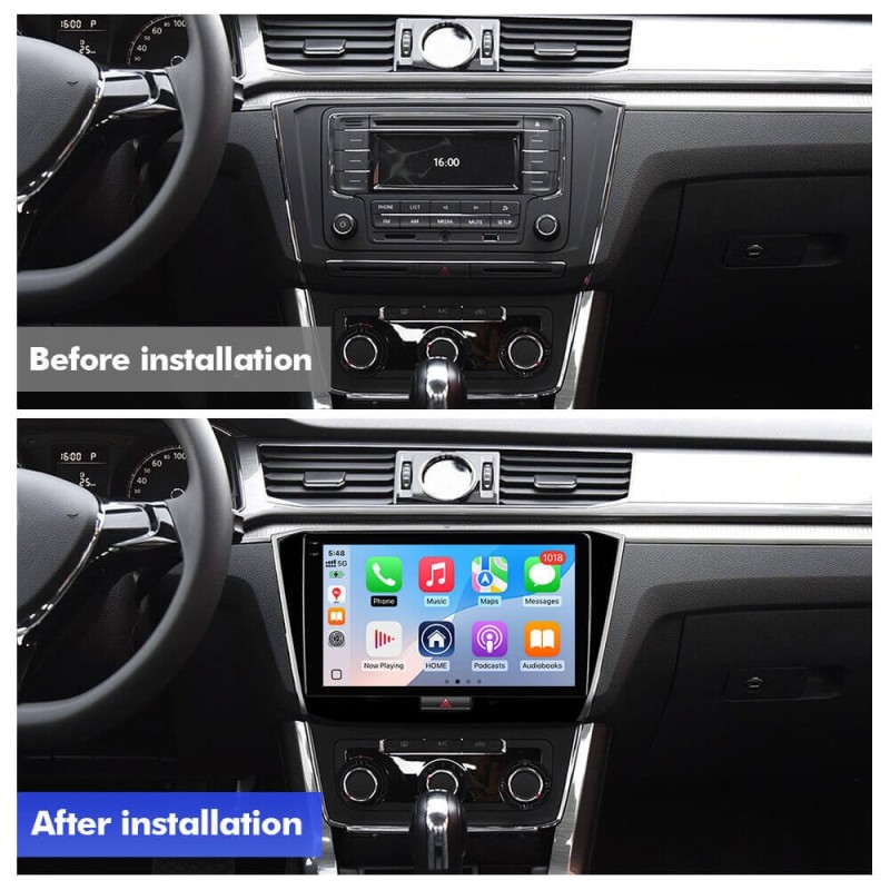 Q6 Qualcomm Android 13 For VW/Passat b8 Magotan 2015- 10" screen multimedia car radio DSP ADAU