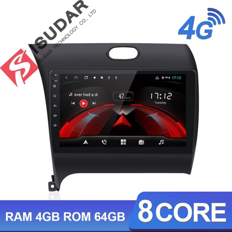 ISUDAR H53 1 Din Android Car Radio For Kia CERATO K3 FORTE 2013-2016