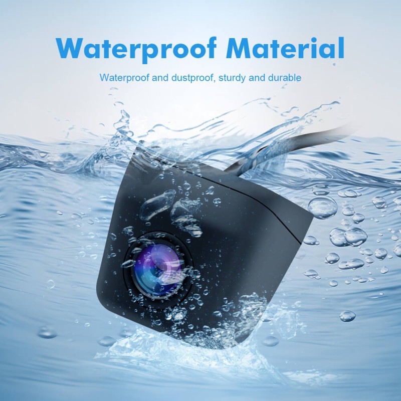 Isudar Rear View Parking Camera AHD 720P Waterproof Antijamming Suit For ISUDAR Android Series Car Stereo and CarPlay & Android Auto Kit module