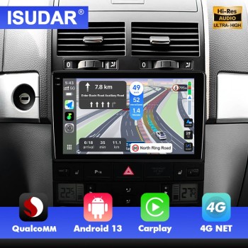 Q6 Qualcomm Android 13 For Volkswagen/Touareg/Transporter T5 9" screen multimedia car radio DSP ADA