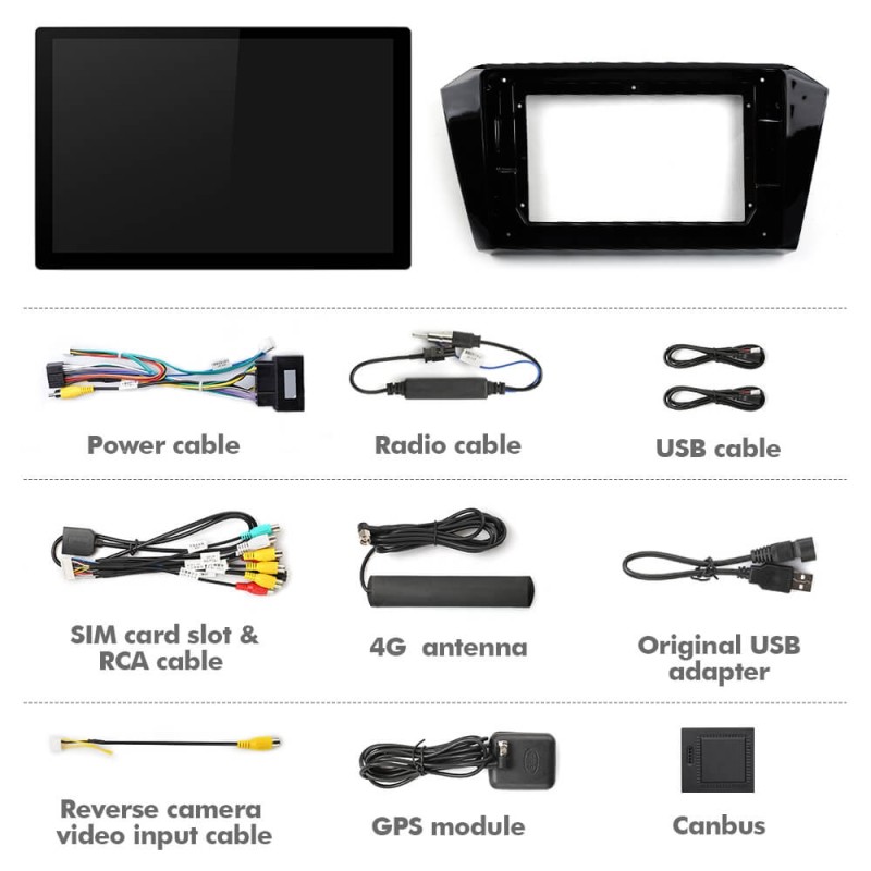 ISUDAR T72 2K 13.1 Inch 8 Core Android 12 Car Radio For VW/Volkswagen Passat B8 2015-