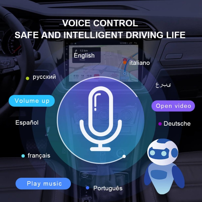 Isudar 4G Auto Radio For VW/Volkswagen/TOURAN 2016 2017 2018-