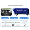 Android 11.0 12.3' Car Radio For BMW X3 F25 CIC NBT X4 F26 NBT System Blue Anti G-lare Screen Multimedia GPS Navigation Carplay