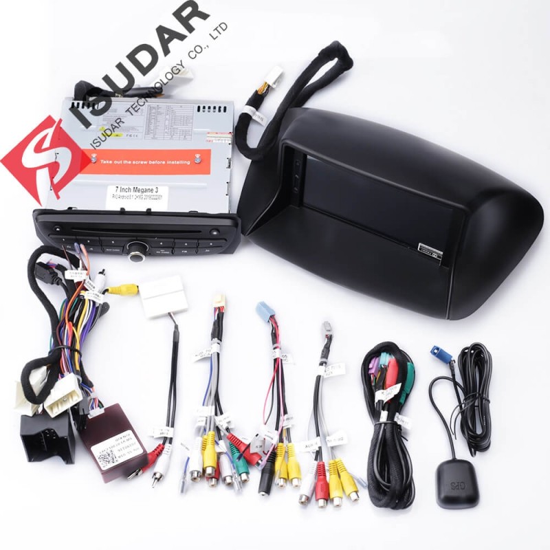 ISUDAR 2 Din Auto radio Android 9 Octa core For Renault/Megane 3
