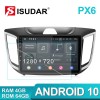 ISUDAR Voice control PX6 Android 10 Car Radio For Hyundai/Creta/IX25 2015-2018