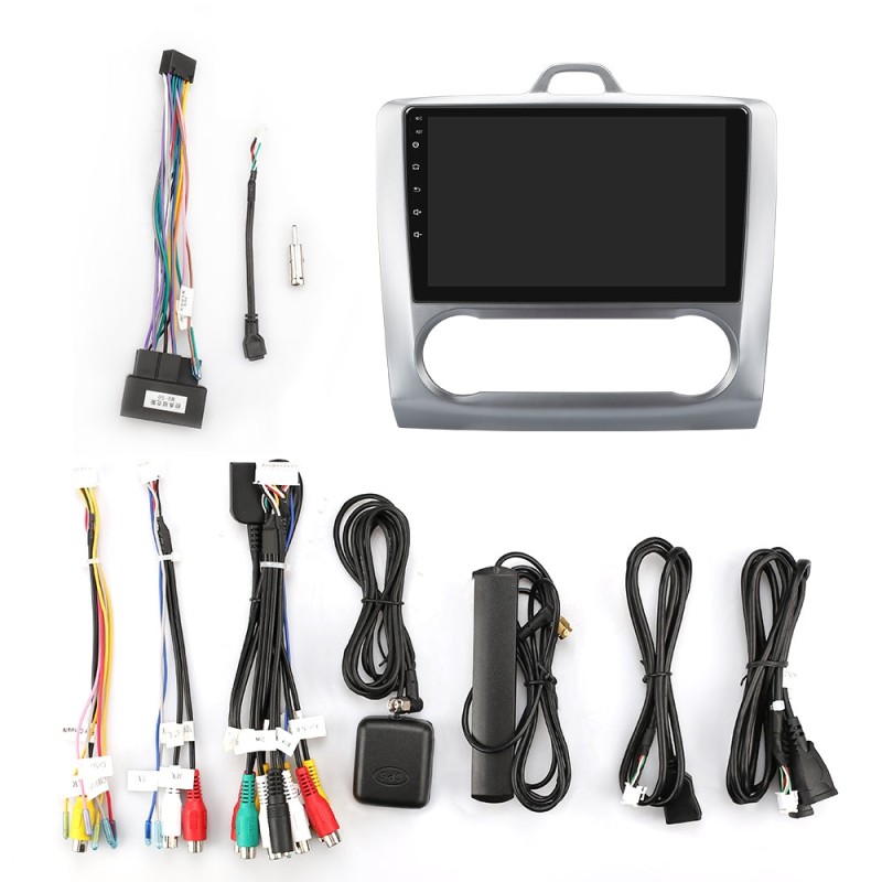 ISUDAR V72 QLED Android 10 Car Radio For Ford Focus 2 Mk 2 2004-2011 uno din