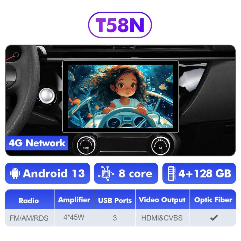 NEW! 11.5” Android 13 For Kia Rio 4 2017-2021 Carplay Car Radio 2K IPS Screen