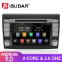 Isudar T8 2 Din Auto Radio Android 9 For Fiat/Bravo 2007 2008 2009 2010 2011