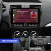 10 inch Android 14 New Design Angle Key 2.0 Touch Screen Car Radio Button Car Stereo For Mazda 3 2010 - 2013