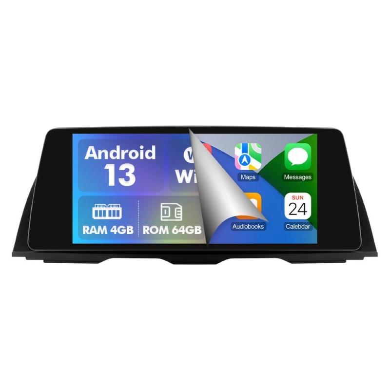 ISUDAR 10.33"Android 13 Car radio For BMW 5 Series F10/F11 2013-2016 NBT