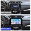 For Honda CRV 2017-2020 Q6 Qualcomm Android 13 10.1" screen music car radio DSP ADAU