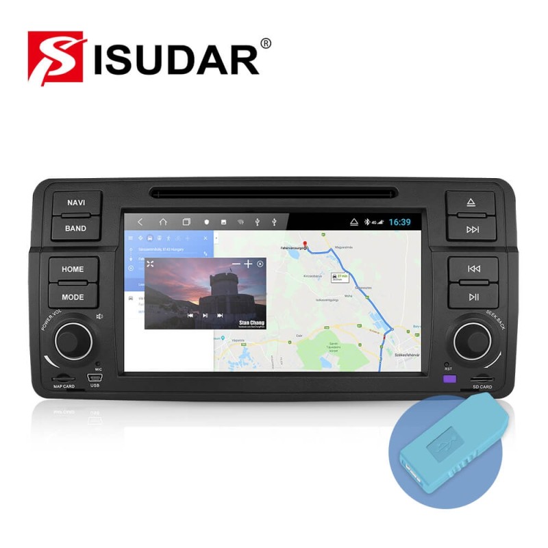 ISUDAR H53 1 Din Android Car Radio For BMW/E46/M3/Rover/3 Series