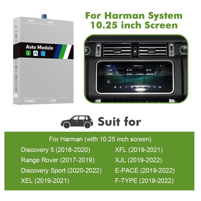 ISUDAR Carplay samrtbox For Land Rover/Range Rover/Evoque/Discovery 4 LR4 Jaguar/XE/XF