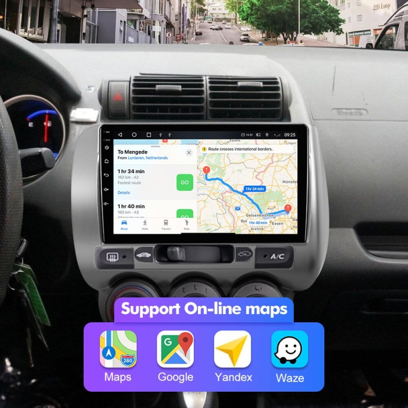 NEW! Android 13 Car Radio For Honda Fit Jazz 2002-2007 Multimedia Video Player Navigation GPS 4G