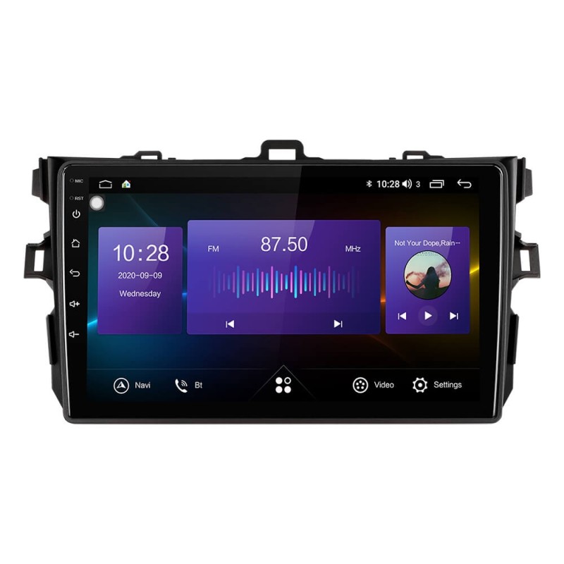 ISUDAR V72 Android 10 Car Radio For Toyota Corolla E140/150 2007-2011
