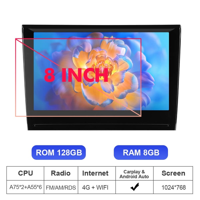 ISUDAR Android 12 1280*720P Car multimedia For Porsche Cayman Boxster 911 PCM 3.0 2004-2012 Android head unit