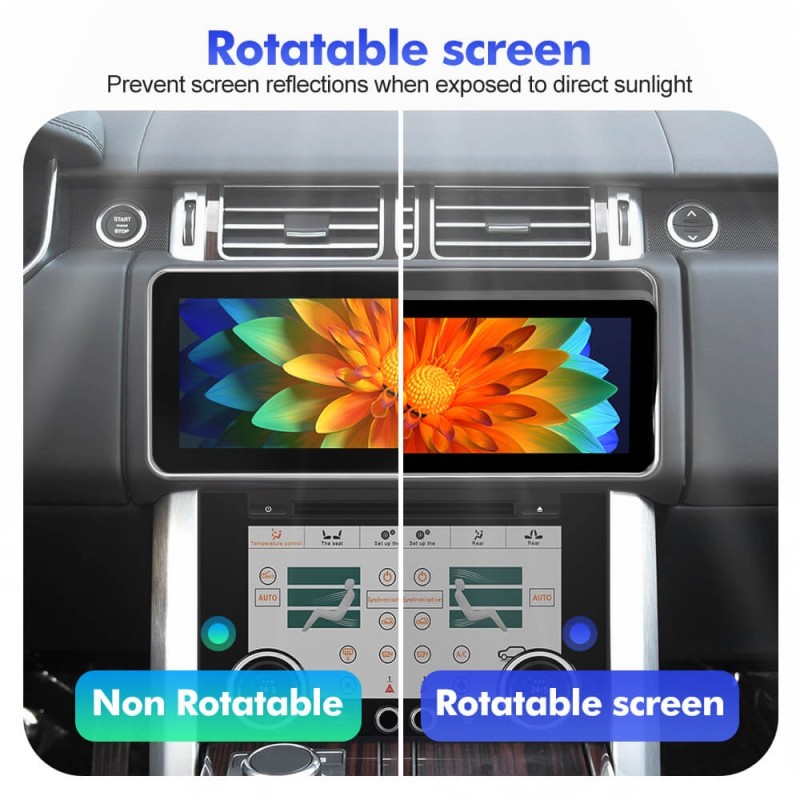 ISUDAR For Range Rover Vogue 2013-2017 Car Radio Rotatable 1920*720P Screen Multimedia Qualcomm 6125 Car head unit stereo