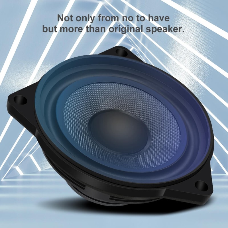 ISUDAR 4 Inch Speaker Center Dashboard Rear Headrest For BMW E60 E70 E81 E90 F10 F20 F30 Series NdFeB