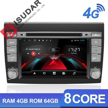 ISUDAR H53 2 Din Android Car Radio For Fiat/Bravo 2007-2012
