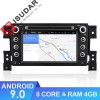 ISUDAR 2 Din Auto radio Android 9.0 Octa core For SUZUKI/Grand Vitara