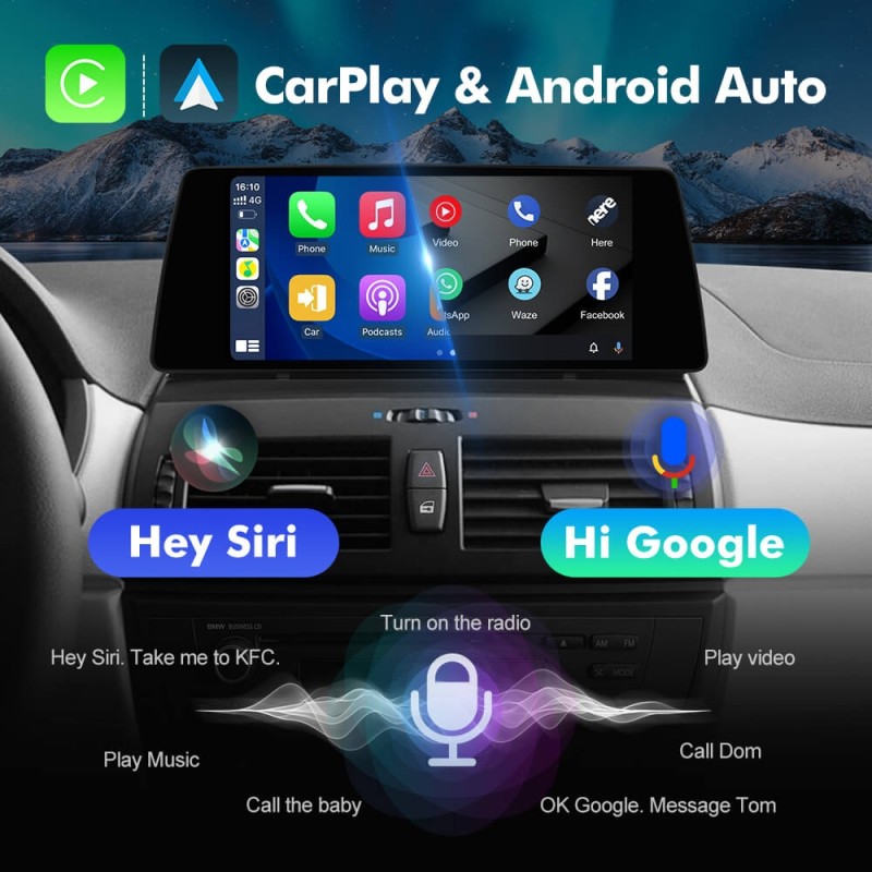 ISUDAR 10.33"Android 13 Car radio For BMW X3 E83 2004-2009