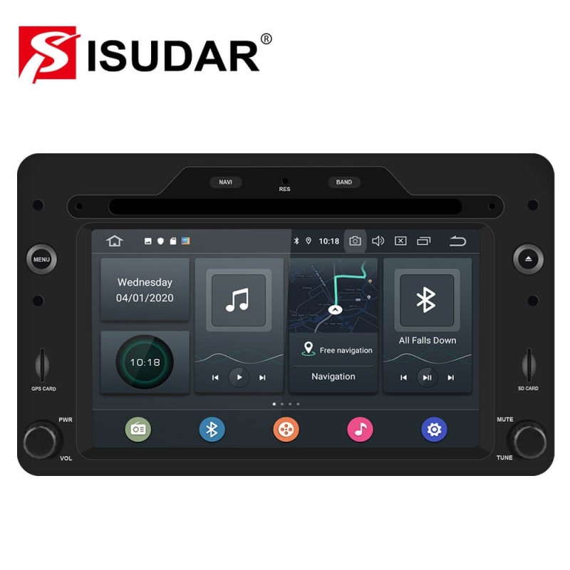 ISUDAR 1 Din Octa core Auto radio Android 10 For Alfa/Romeo/159