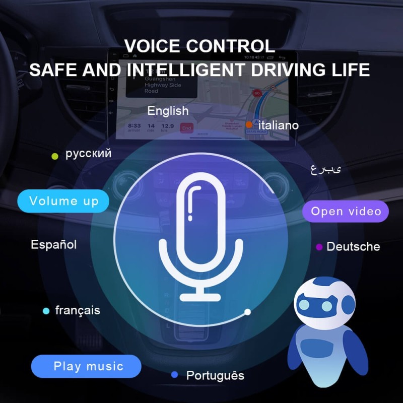 ISUDAR V72 Built in carplay QLED Android 10 Car Radio For Ford S-Max S Max 2006-2015