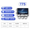 For Honda Fit Jazz 2002-2007 Upgrade from T72 - T75 Android 14 UIS7865 Car Radio
