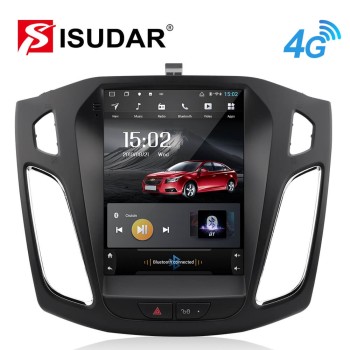 ISUDAR Tesla style 1 Din Android Car Radio For Ford/Focus 2012-