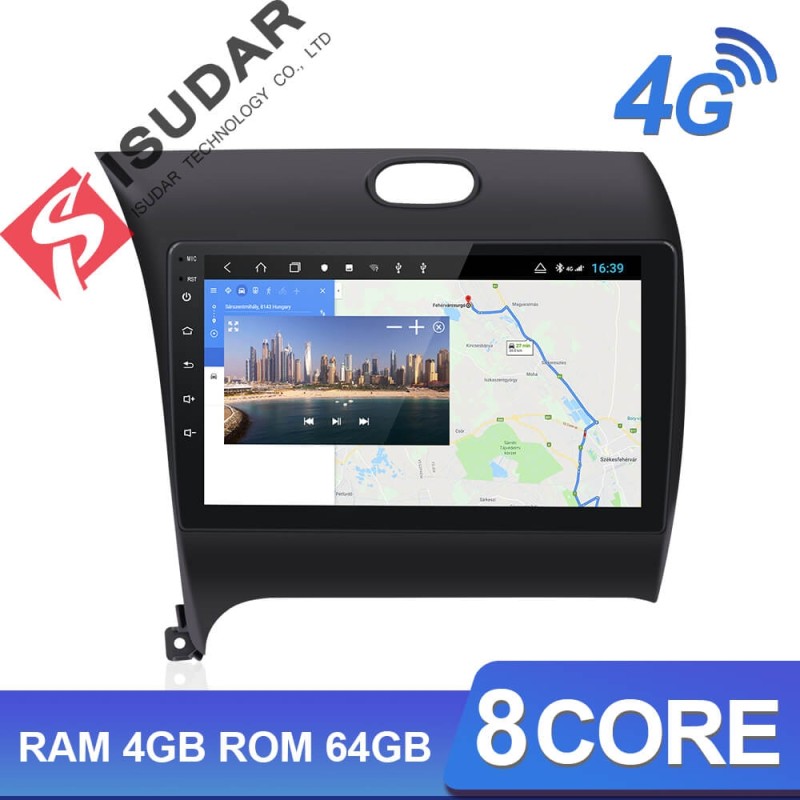 ISUDAR H53 1 Din Android Car Radio For Kia CERATO K3 FORTE 2013-2016