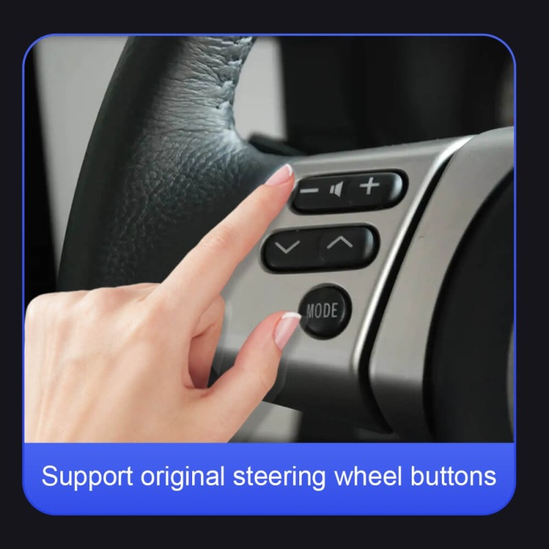 ISUDAR 2K 13.1'' Carplay Android 12 Car Multimedia Radio Player For Toyota Land Cruiser Prado 120 2002-2009