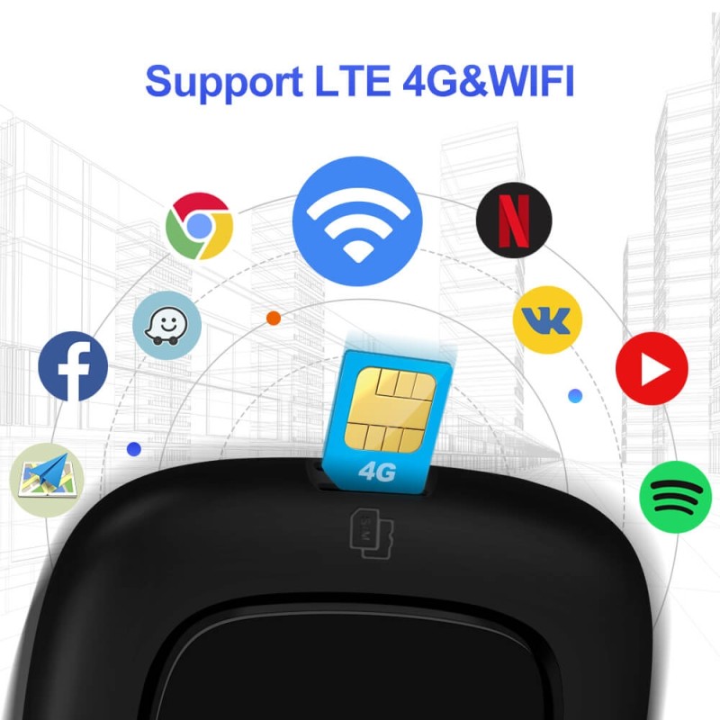 Android 10 Carplay Ai Box Qualcomm 8 Core Car Audio For VW Audi Merceders Toyota Volvo Wireless Carplay