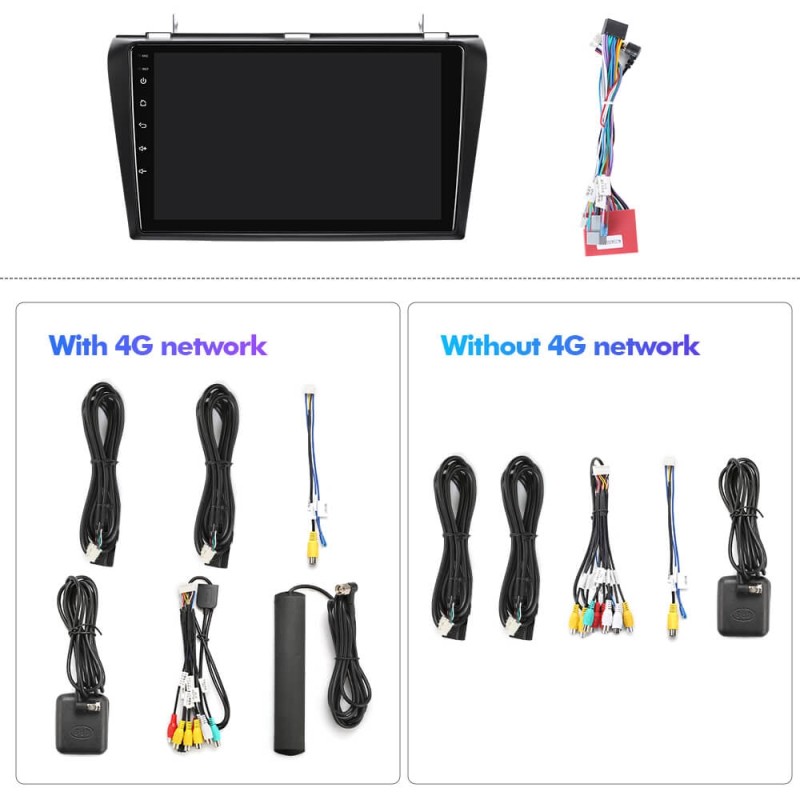 NEW! T72/T78P series Android 13 Car Radio For Mazda 3 2004-2009