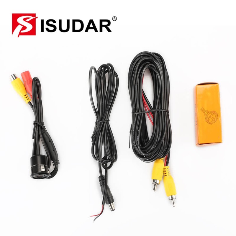 ISUDAR Waterproof Rear Camera Security With 8 LED