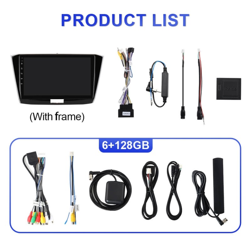 For VW/Passat b8 Magotan 2015- T75 Upgrade from T72 Android 14 UIS7865 Car Radio