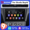 T72 QLED Android Car Radio Multimidia Video Player For Volkswagen Skoda Rapid 2013-2019 GPS Navigation